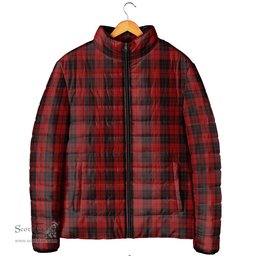 Scottish MacLeod of Raasay Highland Clan Tartan Padded Jacket - Tartan Plaid Jacket Scotstee Shop - Tartan Plaid - scotstee.com