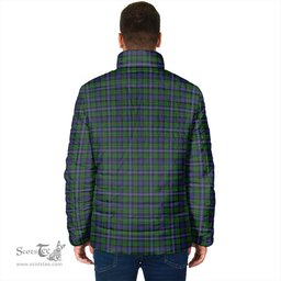 Scottish Robertson Hunting Clan Tartan Padded Jacket - Tartan Plaid Jacket Scotstee Shop - Tartan Plaid - scotstee.com