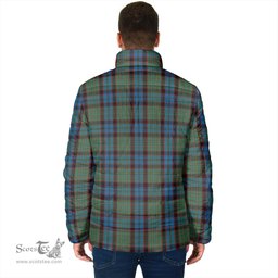Scottish MacNicol Hunting Clan Tartan Padded Jacket - Tartan Plaid Jacket Scotstee Shop - Tartan Plaid - scotstee.com
