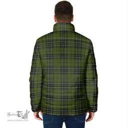 Scottish MacLean Hunting Clan Tartan Padded Jacket - Tartan Plaid Jacket Scotstee Shop - Tartan Plaid - scotstee.com