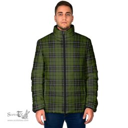 Scottish MacLean Hunting Clan Tartan Padded Jacket - Tartan Plaid Jacket Scotstee Shop - Tartan Plaid - scotstee.com