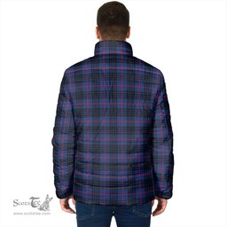 Scottish MacKay Blue Modern Clan Tartan Padded Jacket - Tartan Plaid Jacket Scotstee Shop - Tartan Plaid - scotstee.com