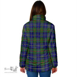 Scottish MacLeod of Harris Modern Clan Tartan Padded Jacket - Tartan Plaid Jacket Scotstee Shop - Tartan Plaid - scotstee.com