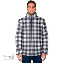 Scottish MacRae Dress Modern Clan Tartan Padded Jacket - Tartan Plaid Jacket Scotstee Shop - Tartan Plaid - scotstee.com