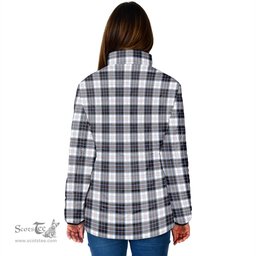 Scottish MacRae Dress Modern Clan Tartan Padded Jacket - Tartan Plaid Jacket Scotstee Shop - Tartan Plaid - scotstee.com
