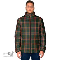 Scottish Moran Family Ubique Clan Tartan Padded Jacket - Tartan Plaid Jacket Scotstee Shop - Tartan Plaid - scotstee.com