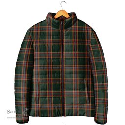 Scottish Moran Family Ubique Clan Tartan Padded Jacket - Tartan Plaid Jacket Scotstee Shop - Tartan Plaid - scotstee.com