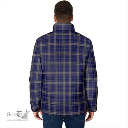 Scottish Rhys of Wales Clan Tartan Padded Jacket - Tartan Plaid Jacket Scotstee Shop - Tartan Plaid - scotstee.com
