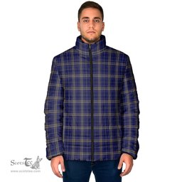 Scottish Rhys of Wales Clan Tartan Padded Jacket - Tartan Plaid Jacket Scotstee Shop - Tartan Plaid - scotstee.com