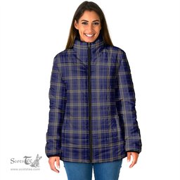Scottish Rhys of Wales Clan Tartan Padded Jacket - Tartan Plaid Jacket Scotstee Shop - Tartan Plaid - scotstee.com