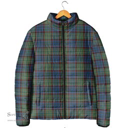 Scottish Nicolson Hunting Ancient Clan Tartan Padded Jacket - Tartan Plaid Jacket Scotstee Shop - Tartan Plaid - scotstee.com