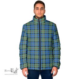 Scottish MacLeod of Harris Ancient Clan Tartan Padded Jacket - Tartan Plaid Jacket Scotstee Shop - Tartan Plaid - scotstee.com