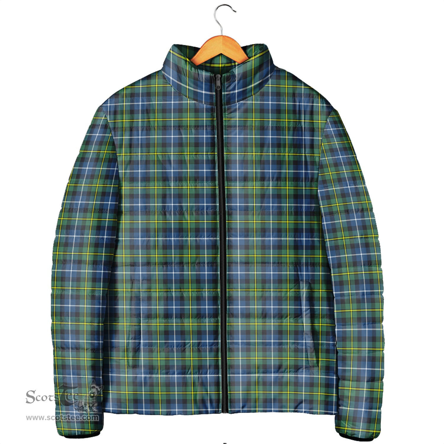 Scottish MacNeil of Barra Ancient Clan Tartan Padded Jacket - Tartan Plaid Jacket Scotstee Shop - Tartan Plaid - scotstee.com