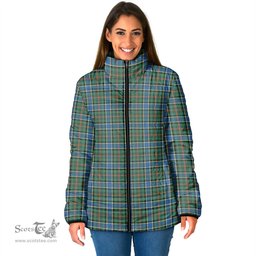 Scottish Ogilvie (Ogilvy) Hunting Ancient Clan Tartan Padded Jacket - Tartan Plaid Jacket Scotstee Shop - Tartan Plaid - scotstee.com