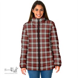 Scottish MacFie Dress Clan Tartan Padded Jacket - Tartan Plaid Jacket Scotstee Shop - Tartan Plaid - scotstee.com