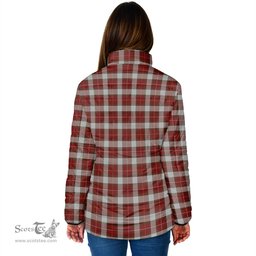 Scottish MacFie Dress Clan Tartan Padded Jacket - Tartan Plaid Jacket Scotstee Shop - Tartan Plaid - scotstee.com