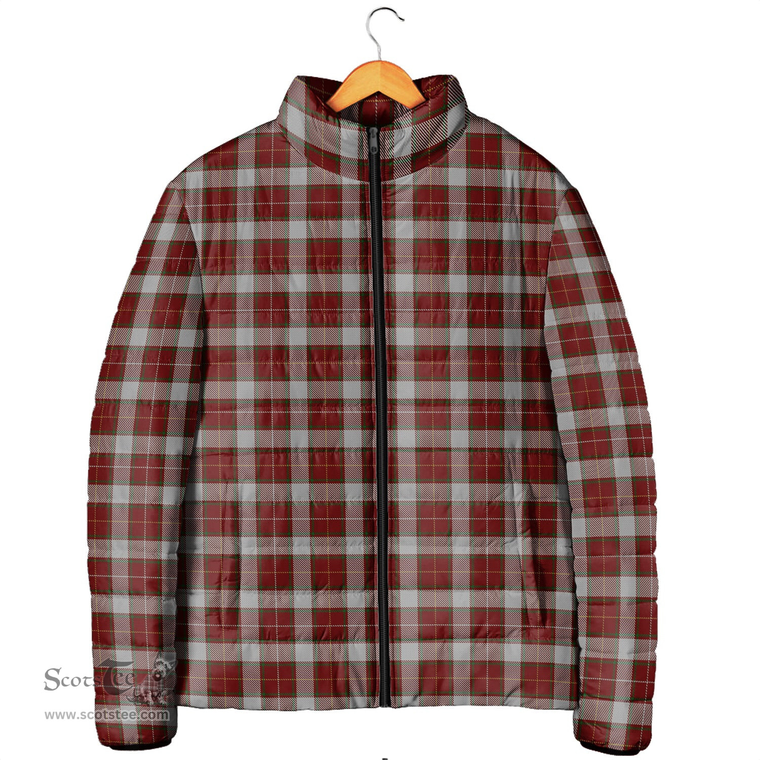Scottish MacFie Dress Clan Tartan Padded Jacket - Tartan Plaid Jacket Scotstee Shop - Tartan Plaid - scotstee.com