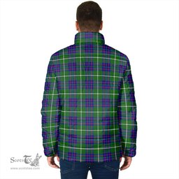 Scottish MacIntyre Hunting Modern Clan Tartan Padded Jacket - Tartan Plaid Jacket Scotstee Shop - Tartan Plaid - scotstee.com