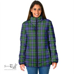 Scottish Robertson Hunting Modern Clan Tartan Padded Jacket - Tartan Plaid Jacket Scotstee Shop - Tartan Plaid - scotstee.com