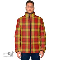 Scottish Maguire Modern Clan Tartan Padded Jacket - Tartan Plaid Jacket Scotstee Shop - Tartan Plaid - scotstee.com