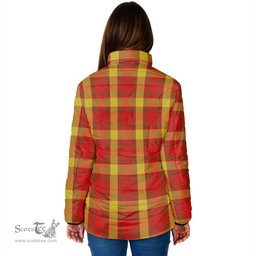 Scottish Maguire Modern Clan Tartan Padded Jacket - Tartan Plaid Jacket Scotstee Shop - Tartan Plaid - scotstee.com