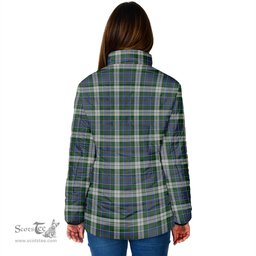 Scottish MacInnes Dress Clan Tartan Padded Jacket - Tartan Plaid Jacket Scotstee Shop - Tartan Plaid - scotstee.com