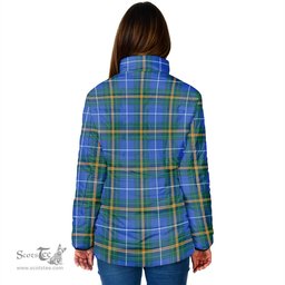 Scottish Nova Scotia Province Canada Clan Tartan Padded Jacket - Tartan Plaid Jacket Scotstee Shop - Tartan Plaid - scotstee.com