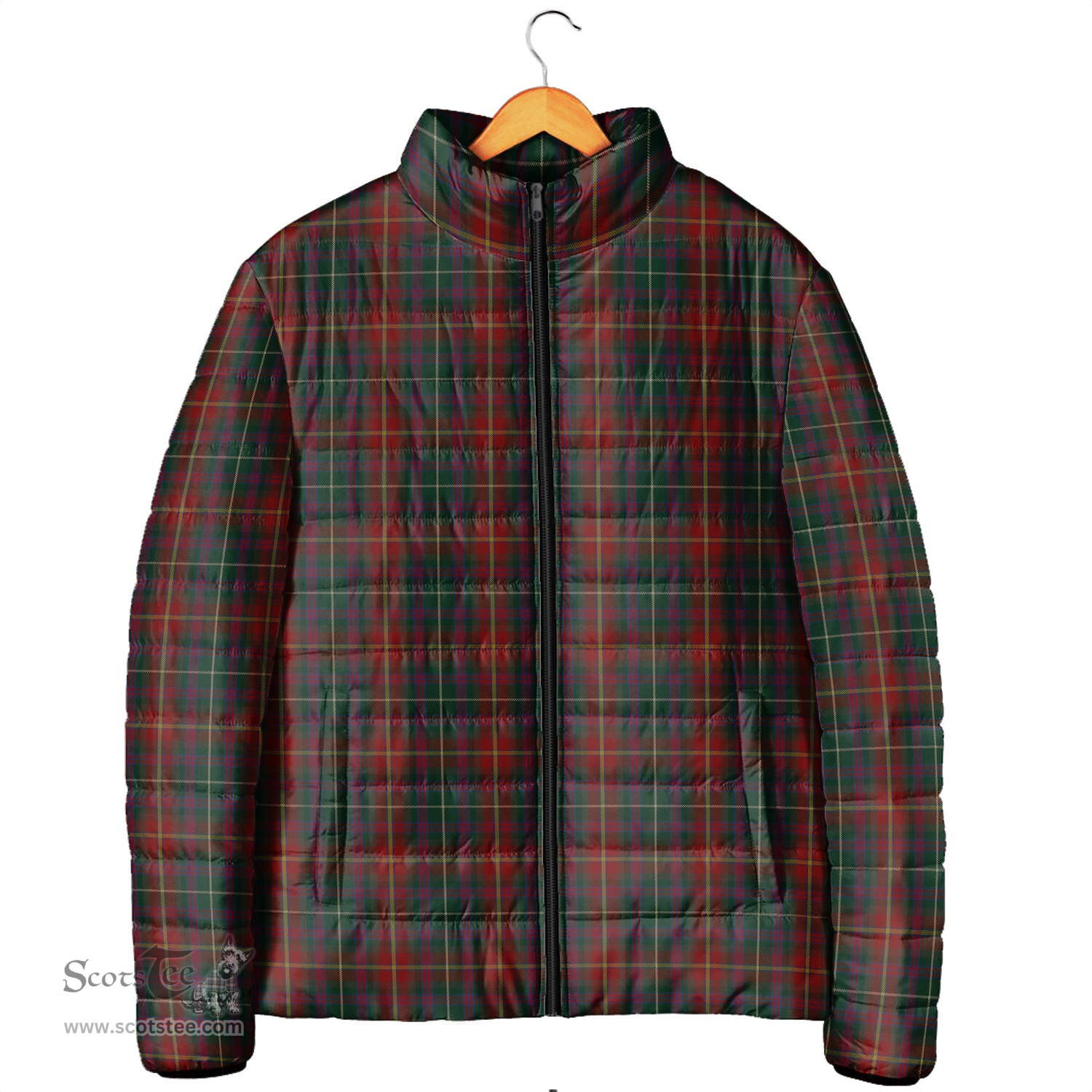 Scottish Meath County Ireland Clan Tartan Padded Jacket - Tartan Plaid Jacket Scotstee Shop - Tartan Plaid - scotstee.com