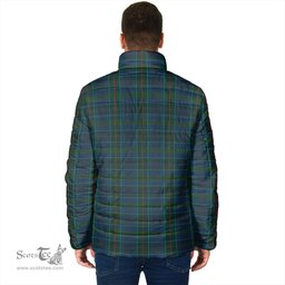 Scottish Richard of Wales Clan Tartan Padded Jacket - Tartan Plaid Jacket Scotstee Shop - Tartan Plaid - scotstee.com