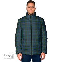 Scottish Richard of Wales Clan Tartan Padded Jacket - Tartan Plaid Jacket Scotstee Shop - Tartan Plaid - scotstee.com