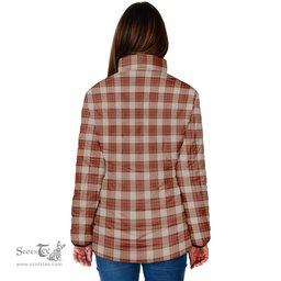 Scottish McBrayer Dress Clan Tartan Padded Jacket - Tartan Plaid Jacket Scotstee Shop - Tartan Plaid - scotstee.com