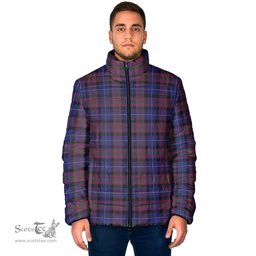 Scottish Pride of Scotland Clan Tartan Padded Jacket - Tartan Plaid Jacket Scotstee Shop - Tartan Plaid - scotstee.com
