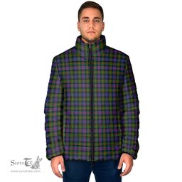 Scottish Murray of Atholl Modern Clan Tartan Padded Jacket - Tartan Plaid Jacket Scotstee Shop - Tartan Plaid - scotstee.com