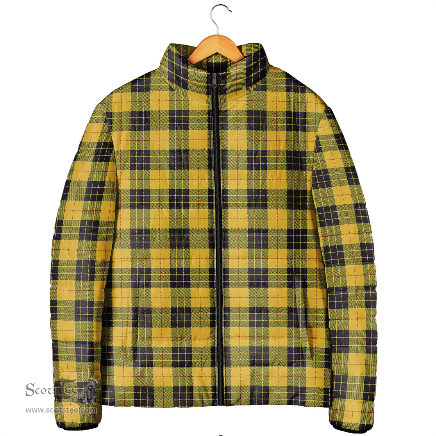 Scottish MacLeod of Lewis Ancient Clan Tartan Padded Jacket - Tartan Plaid Jacket Scotstee Shop - Tartan Plaid - scotstee.com