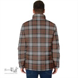 Scottish MacRae Hunting Weathered Clan Tartan Padded Jacket - Tartan Plaid Jacket Scotstee Shop - Tartan Plaid - scotstee.com