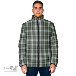 Scottish MacLaren Dress Clan Tartan Padded Jacket - Tartan Plaid Jacket Scotstee Shop - Tartan Plaid - scotstee.com