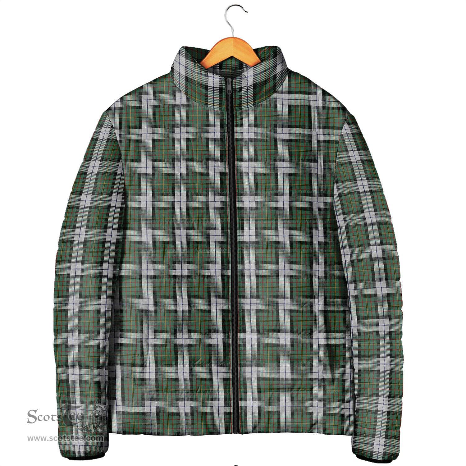 Scottish MacLaren Dress Clan Tartan Padded Jacket - Tartan Plaid Jacket Scotstee Shop - Tartan Plaid - scotstee.com