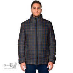 Scottish MacLaine of Lochbuie Hunting Clan Tartan Padded Jacket - Tartan Plaid Jacket Scotstee Shop - Tartan Plaid - scotstee.com