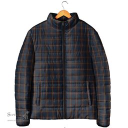 Scottish MacLaine of Lochbuie Hunting Clan Tartan Padded Jacket - Tartan Plaid Jacket Scotstee Shop - Tartan Plaid - scotstee.com