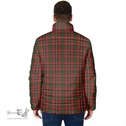 Scottish MacInnes Hastie Clan Tartan Padded Jacket - Tartan Plaid Jacket Scotstee Shop - Tartan Plaid - scotstee.com