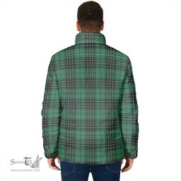 Scottish MacLean Hunting Ancient Clan Tartan Padded Jacket - Tartan Plaid Jacket Scotstee Shop - Tartan Plaid - scotstee.com