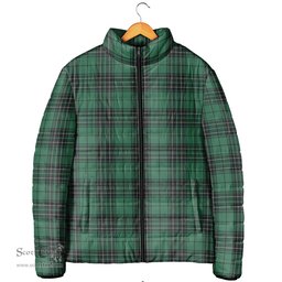 Scottish MacLean Hunting Ancient Clan Tartan Padded Jacket - Tartan Plaid Jacket Scotstee Shop - Tartan Plaid - scotstee.com