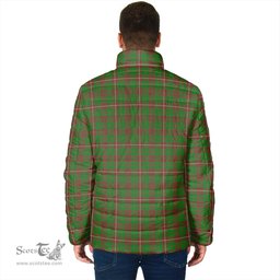 Scottish MacKinnon Hunting Modern Clan Tartan Padded Jacket - Tartan Plaid Jacket Scotstee Shop - Tartan Plaid - scotstee.com