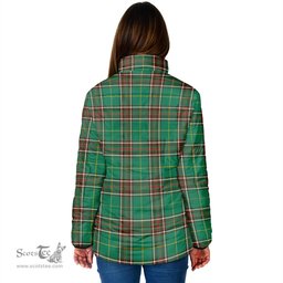 Scottish Newfoundland And Labrador Province Canada Clan Tartan Padded Jacket - Tartan Plaid Jacket Scotstee Shop - Tartan Plaid - scotstee.com