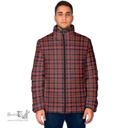Scottish Ogilvie (Ogilvy) Clan Tartan Padded Jacket - Tartan Plaid Jacket Scotstee Shop - Tartan Plaid - scotstee.com