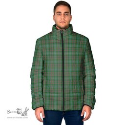 Scottish Ralston USA Clan Tartan Padded Jacket - Tartan Plaid Jacket Scotstee Shop - Tartan Plaid - scotstee.com