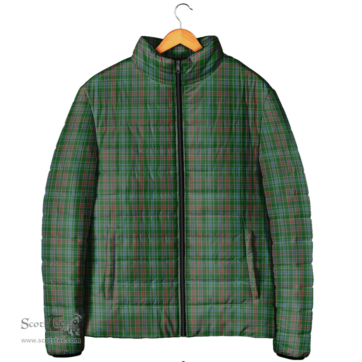 Scottish Ralston USA Clan Tartan Padded Jacket - Tartan Plaid Jacket Scotstee Shop - Tartan Plaid - scotstee.com