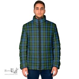 Scottish Polaris Military Clan Tartan Padded Jacket - Tartan Plaid Jacket Scotstee Shop - Tartan Plaid - scotstee.com