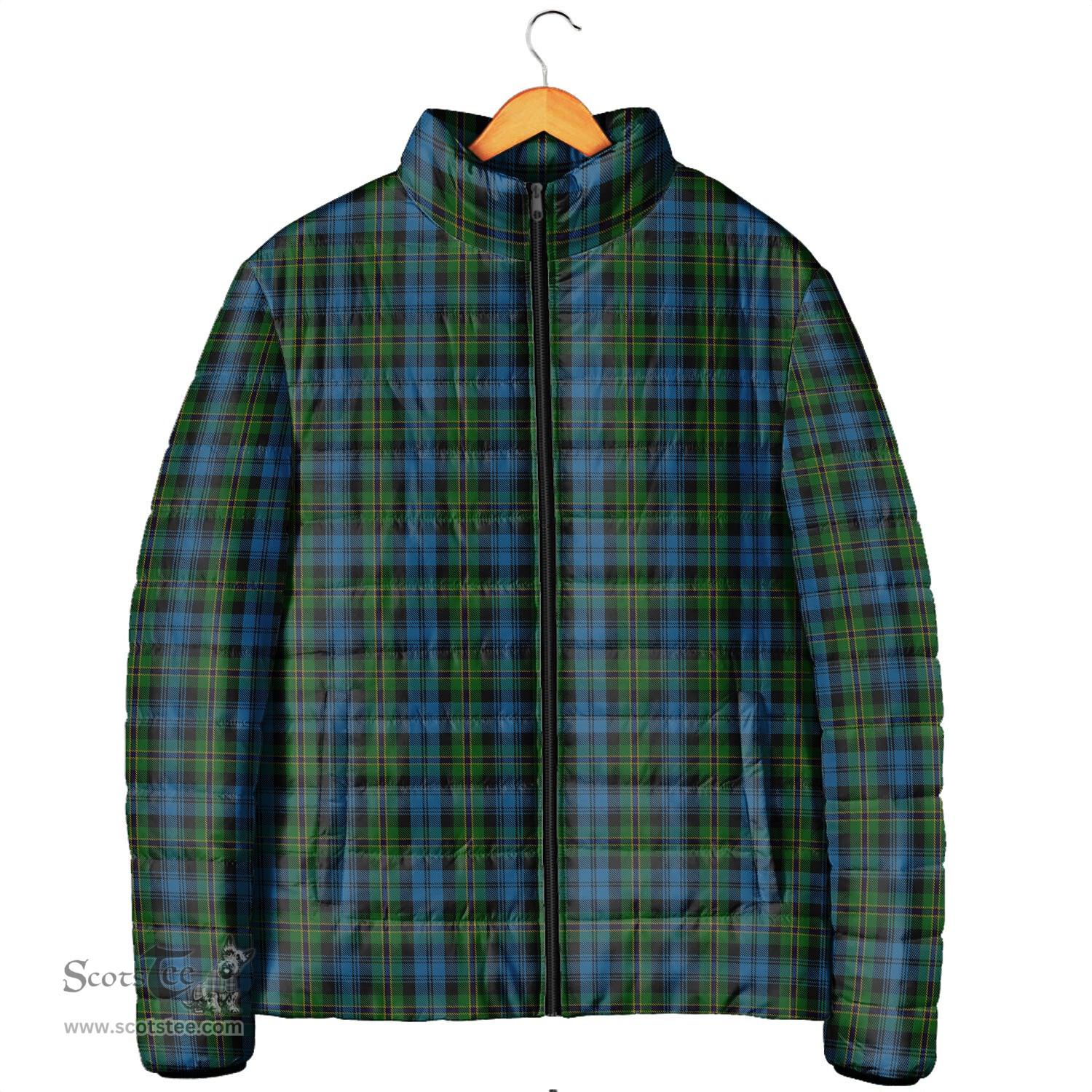 Scottish Polaris Military Clan Tartan Padded Jacket - Tartan Plaid Jacket Scotstee Shop - Tartan Plaid - scotstee.com
