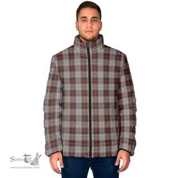 Scottish MacInnes Ancient Hunting Clan Tartan Padded Jacket - Tartan Plaid Jacket Scotstee Shop - Tartan Plaid - scotstee.com